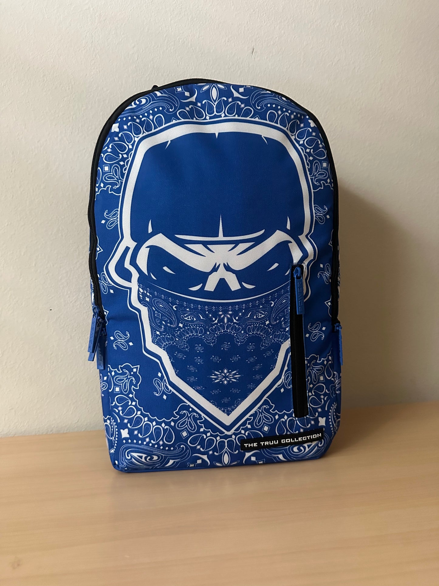 Blue Bandanna Backpack