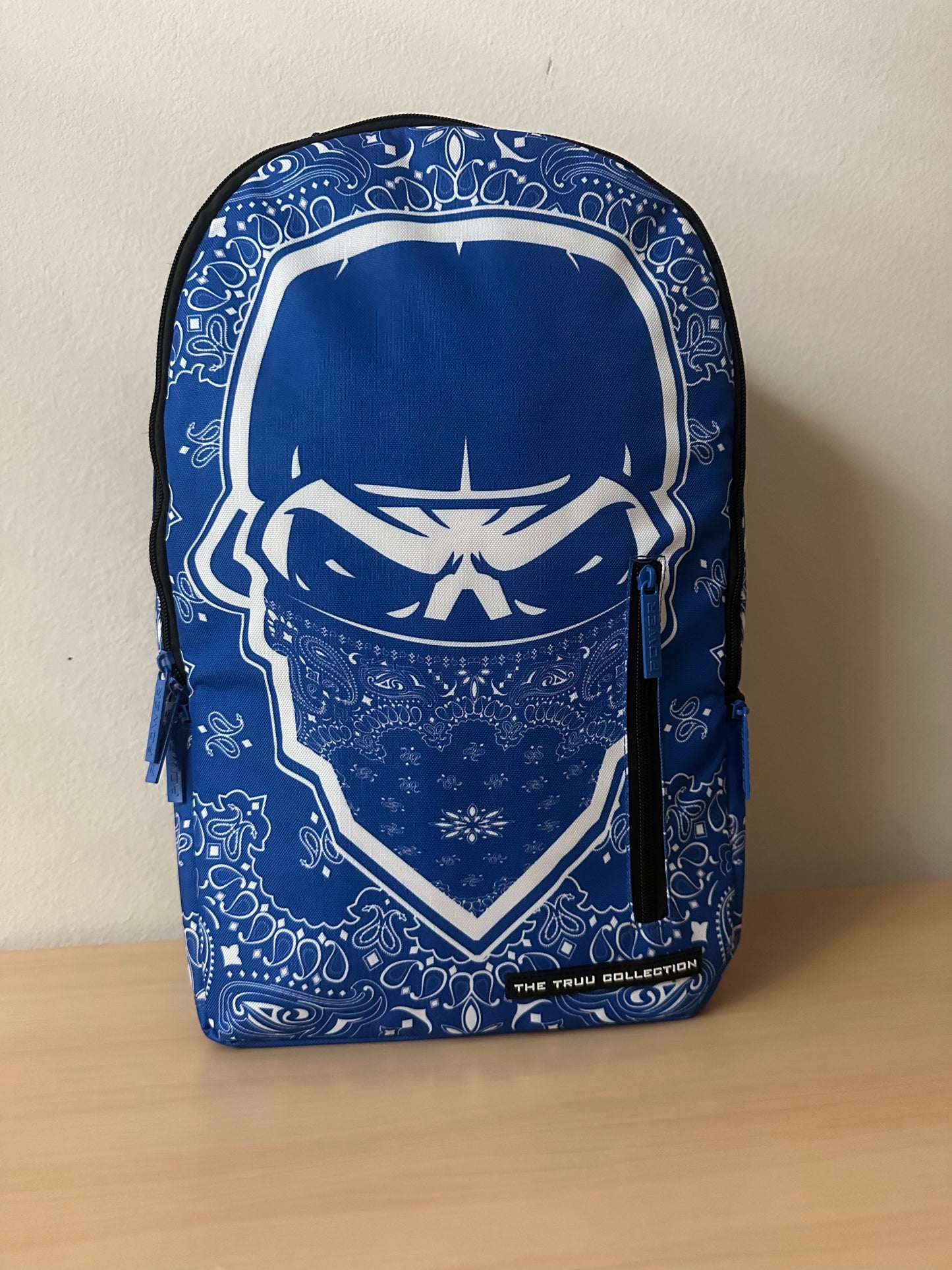 Blue Bandanna Backpack