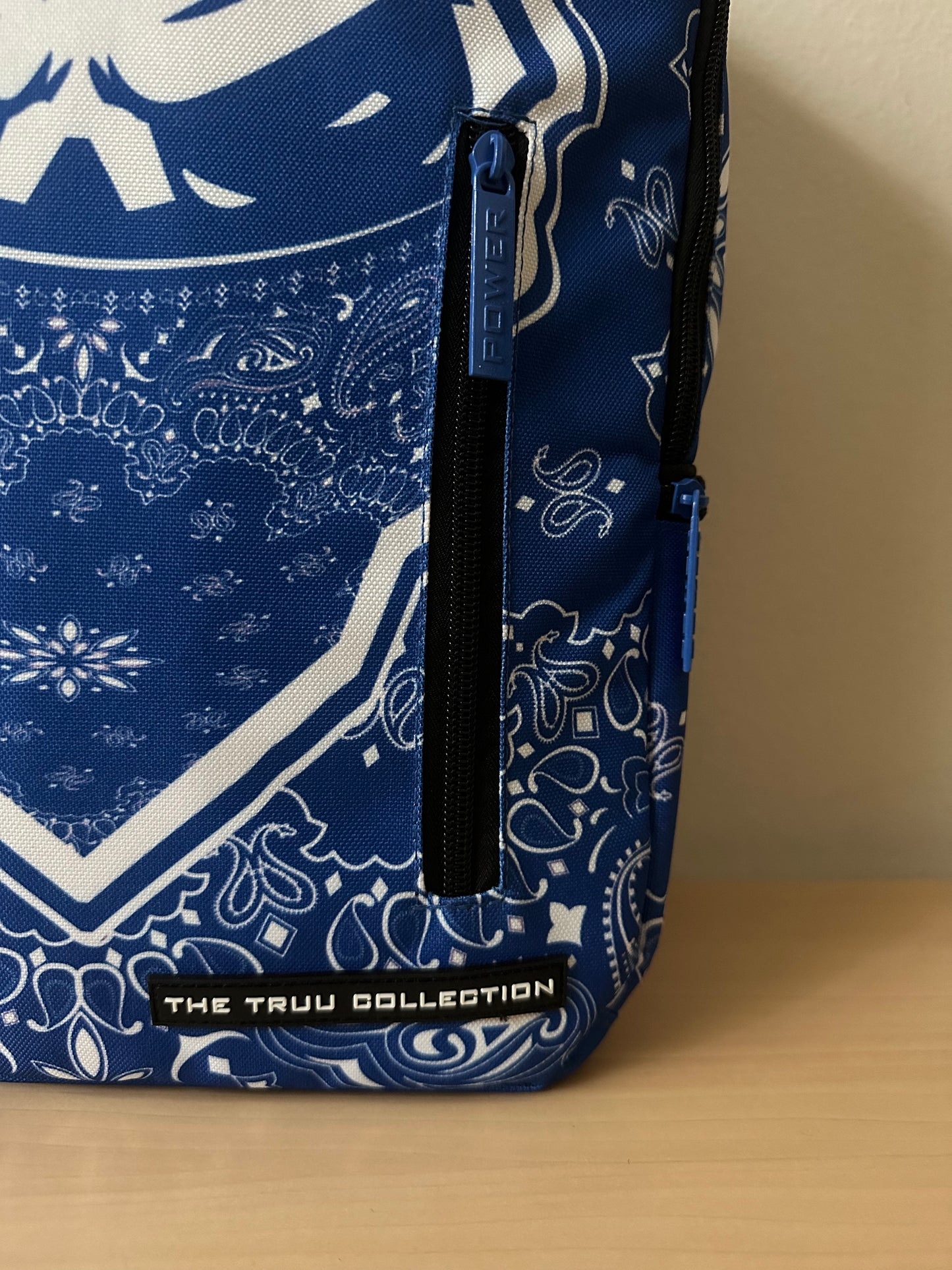 Blue Bandanna Backpack