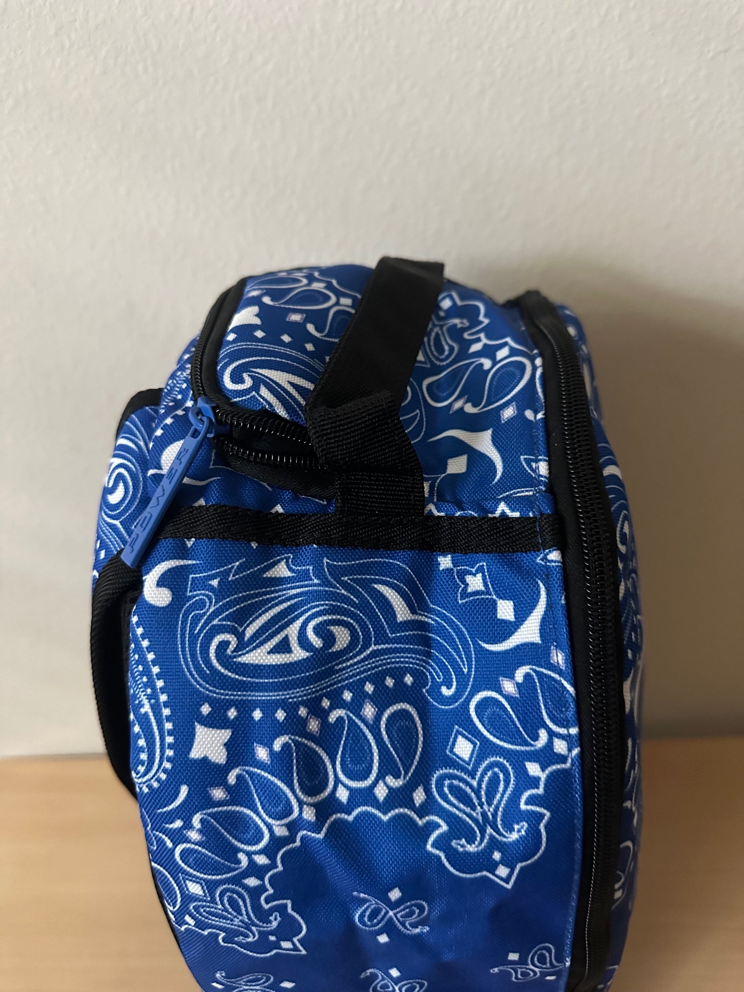 Blue Bandanna Backpack