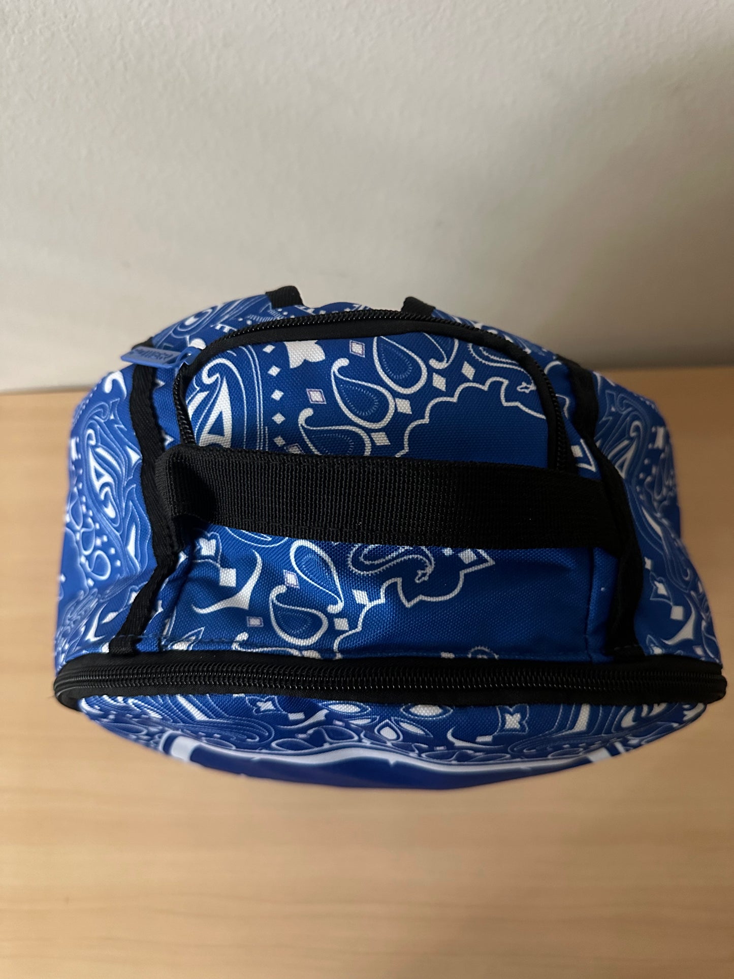 Blue Bandanna Backpack