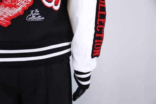 Dream Black Varsity Jacket