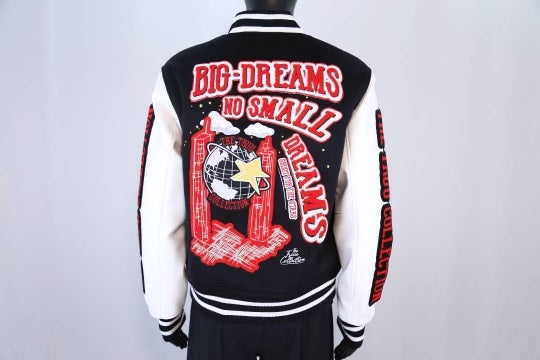 Dream Black Varsity Jacket