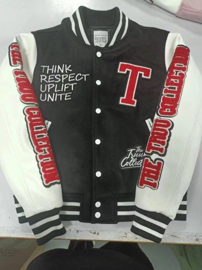 Dream Black Varsity Jacket