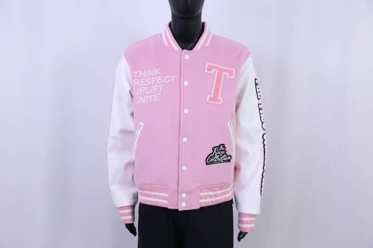 Dream Pink Varsity Jacket