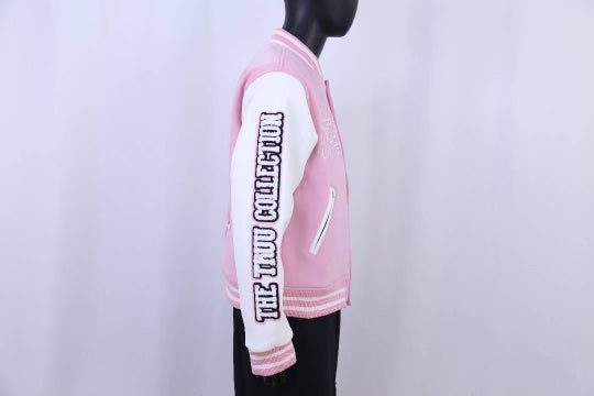 Dream Pink Varsity Jacket