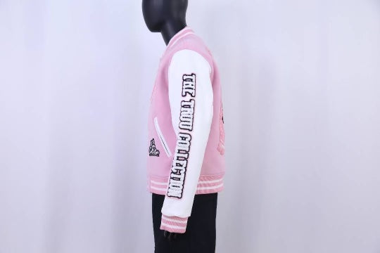 Dream Pink Varsity Jacket